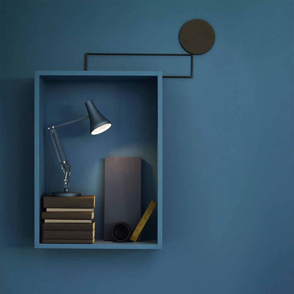 90 Mini Mini Desk Lamp Steel Blue