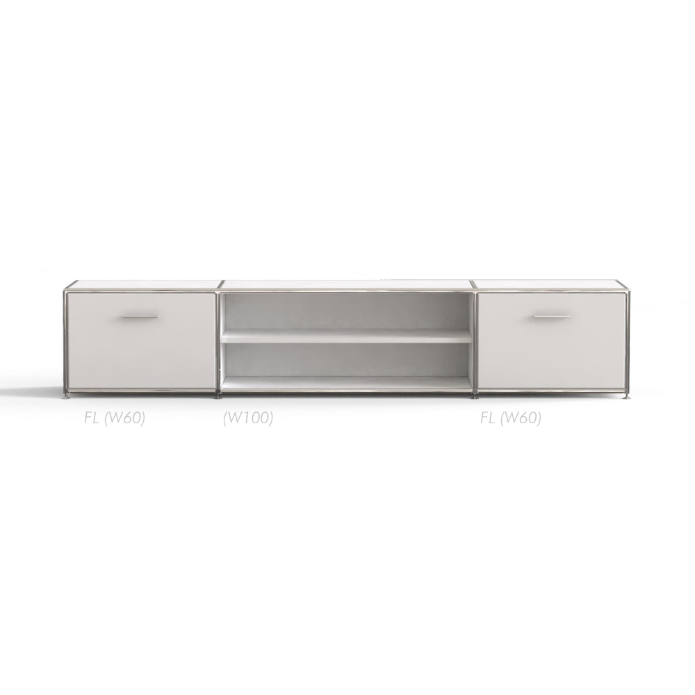 보쎄 3 x 1 TV Unit Melamine White