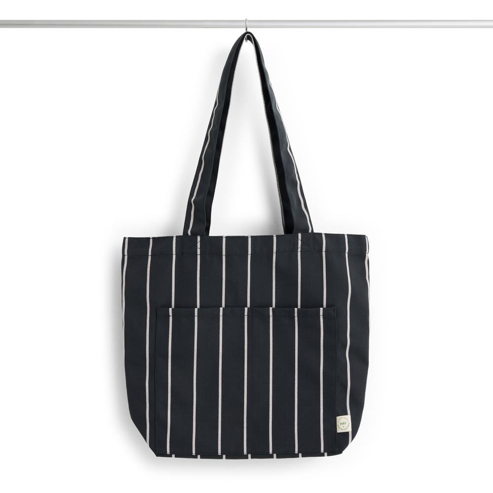 black beige stripe