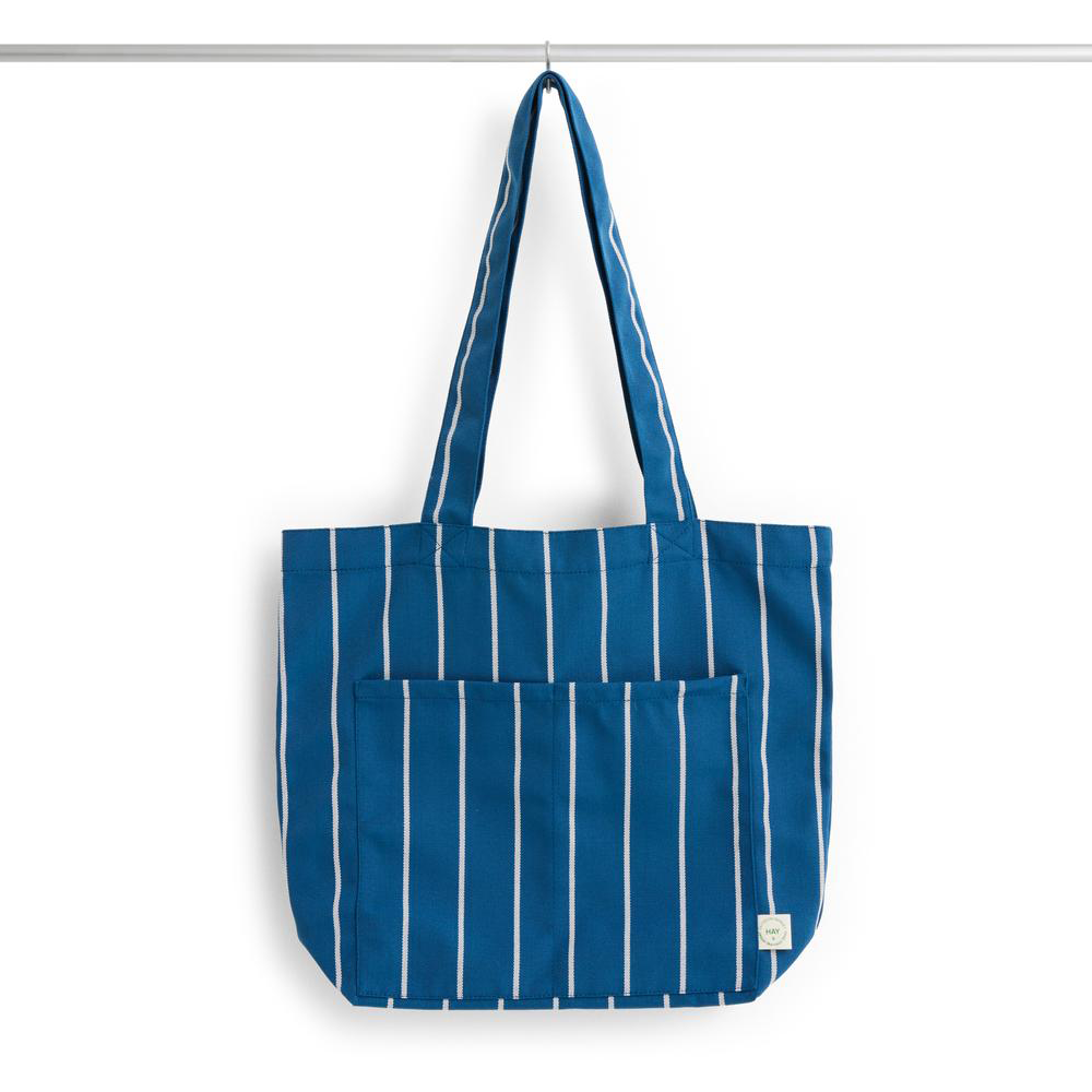 blue beige stripe