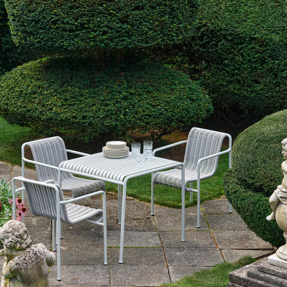 헤이 팔리사드 코드 다이닝 암체어 Palissade Cord Dining Armchair - Sky grey