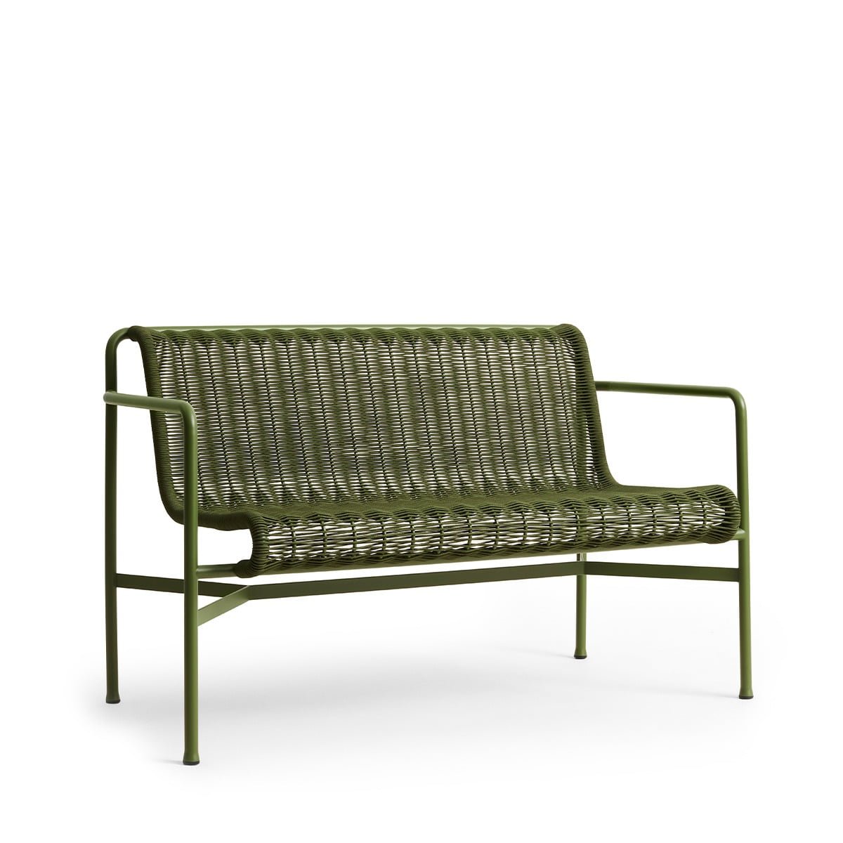 헤이 팔리사드 코드 다이닝 벤치 암레스트   Palissade Cord Dining Bench Armrest - Olive 상품 이미지 1