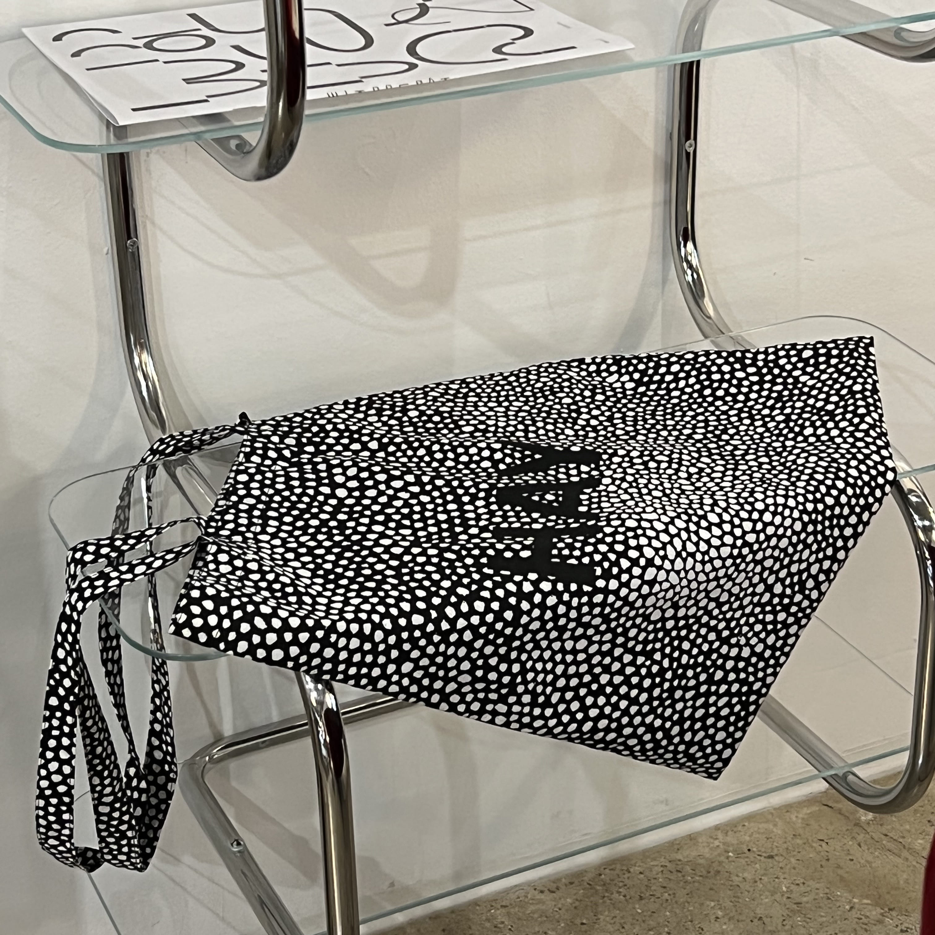 [재고보유]헤이 에코백 토트백 Tote Bag Black Dot