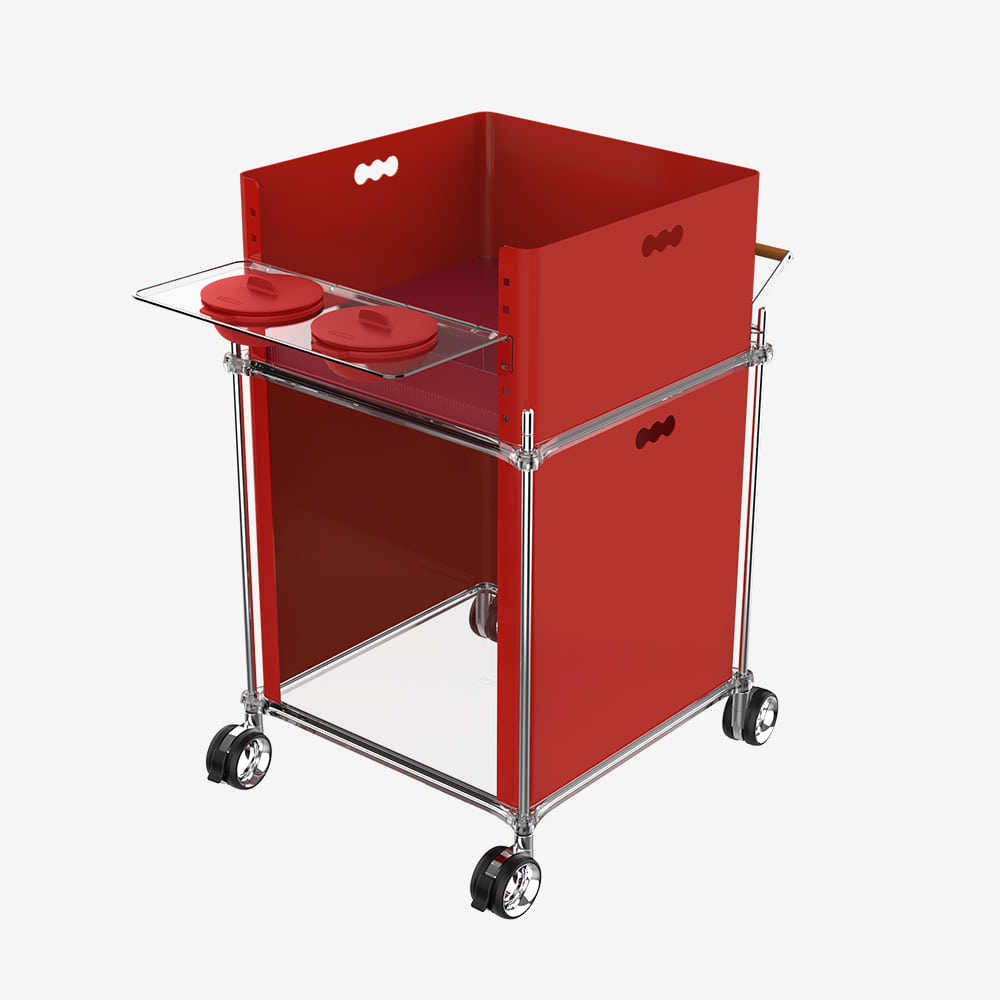까비네 PATPAT Welcome High Chair (Red)