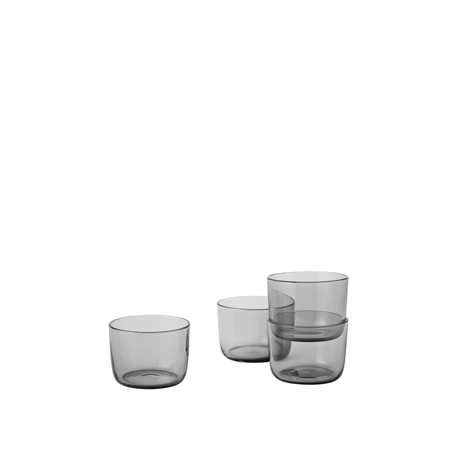 코르키 글래스 Set of 4 그레이 로우 상품 이미지 1