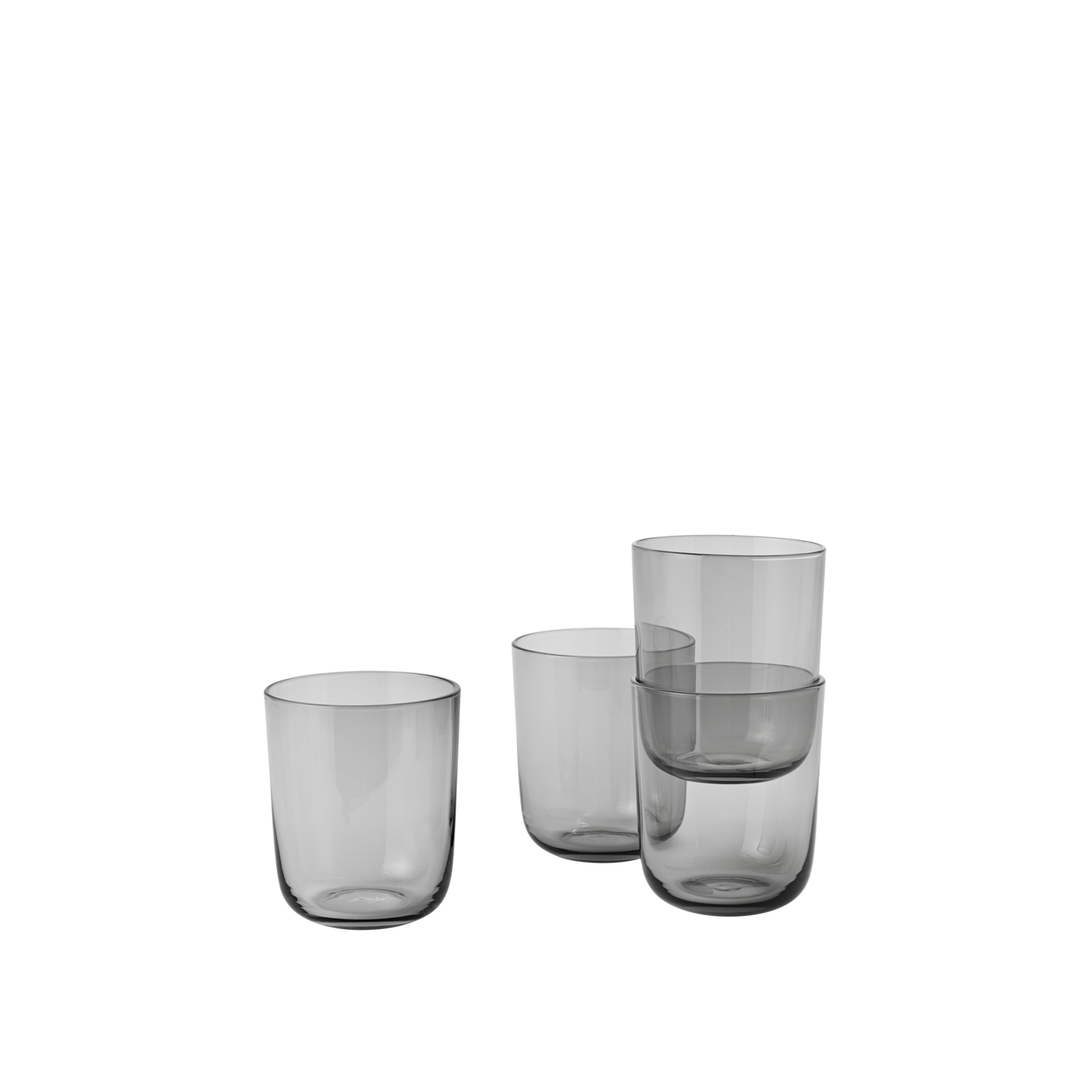 코르키 글래스 Set of 4 그레이 톨 상품 이미지 1