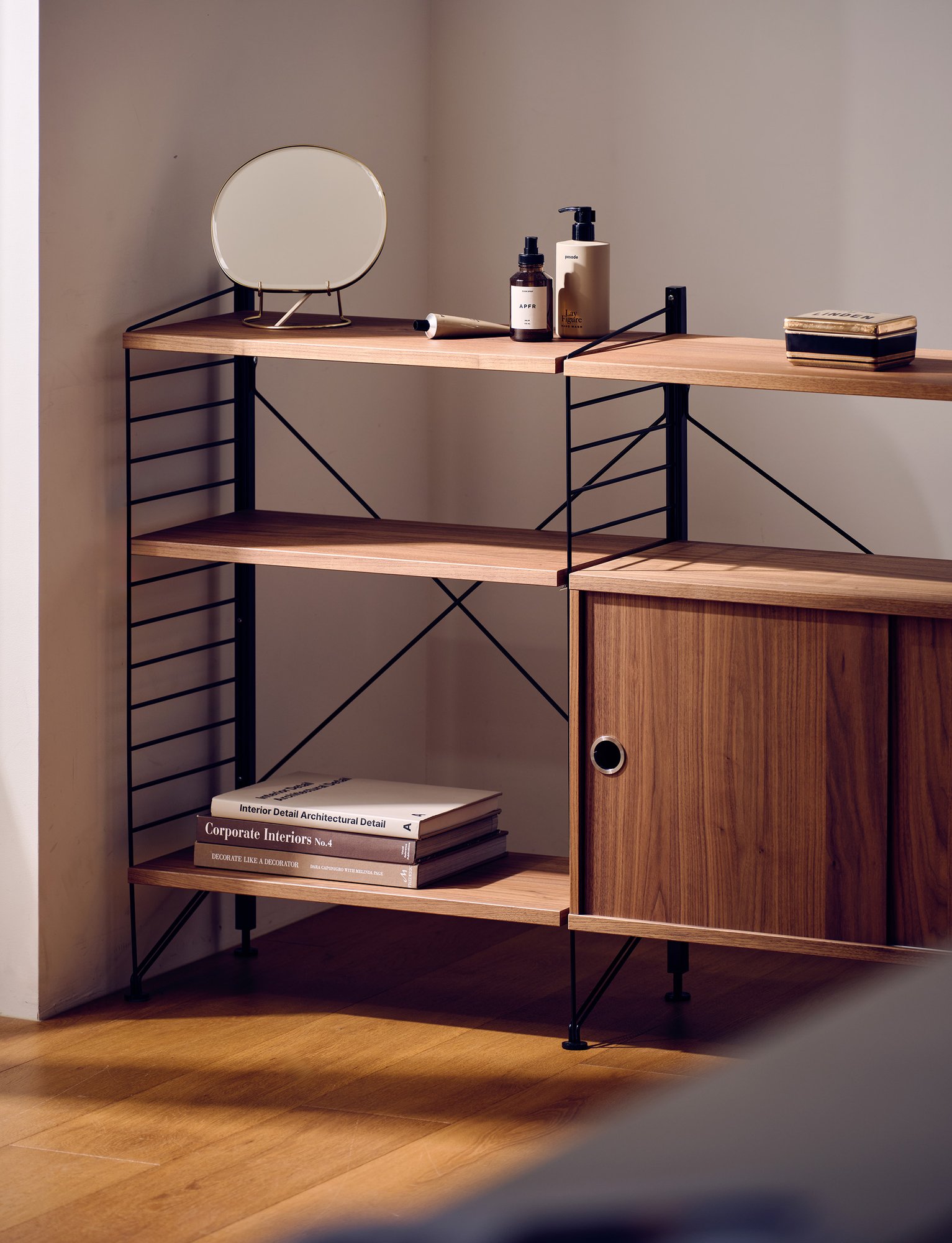 프리 스탠딩  세트 7 (Black/Walnut) 썸네일 이미지 3