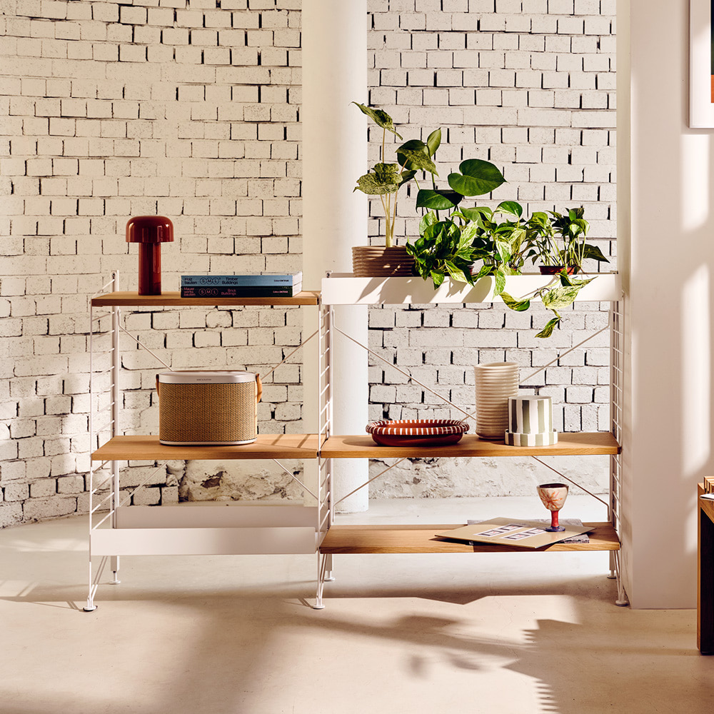 스트링 퍼니처 시스템 프리스탠딩  세트 9 (White/Oak)