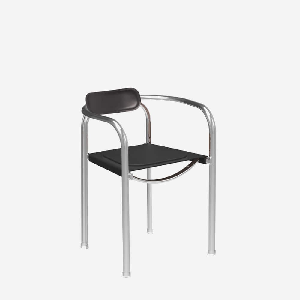 텍타 Split Chair 체어 의자 Black Chrome