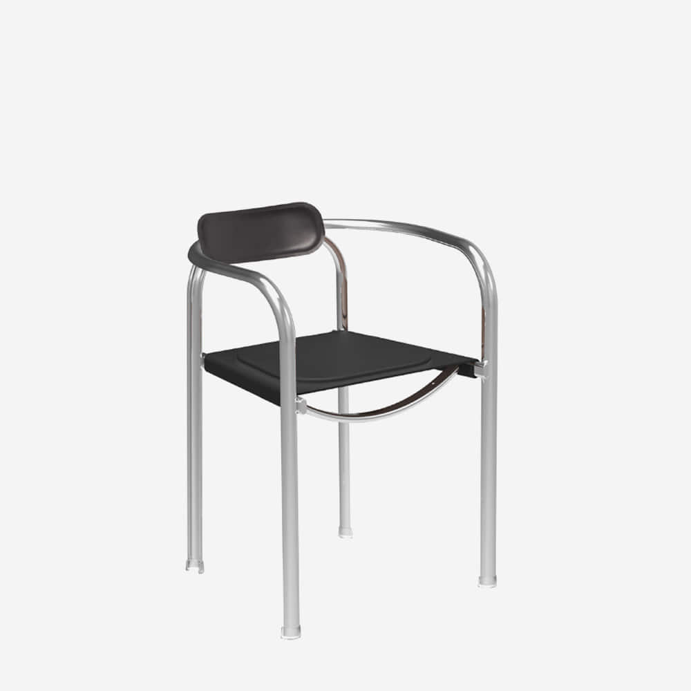 텍타 Split Chair 체어 의자 Black Chrome