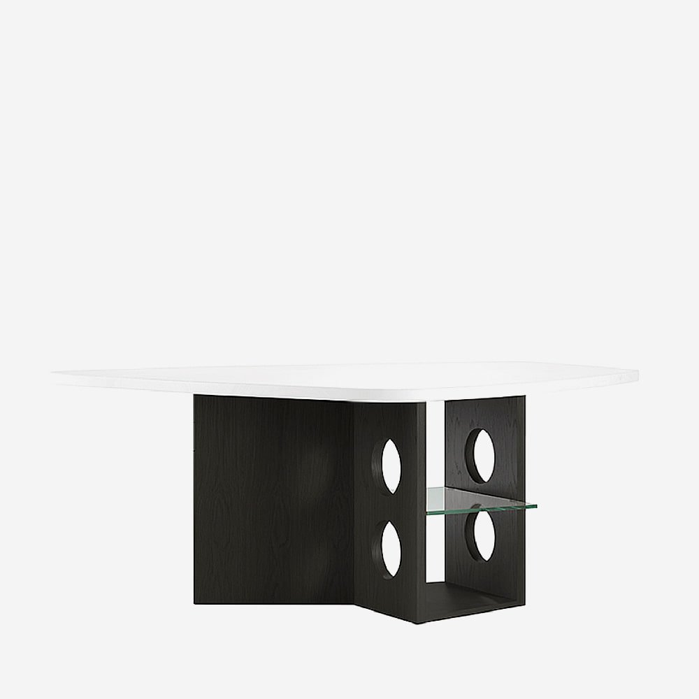 텍타 M21-1/M21 다이닝 식탁 서재 테이블 White Black